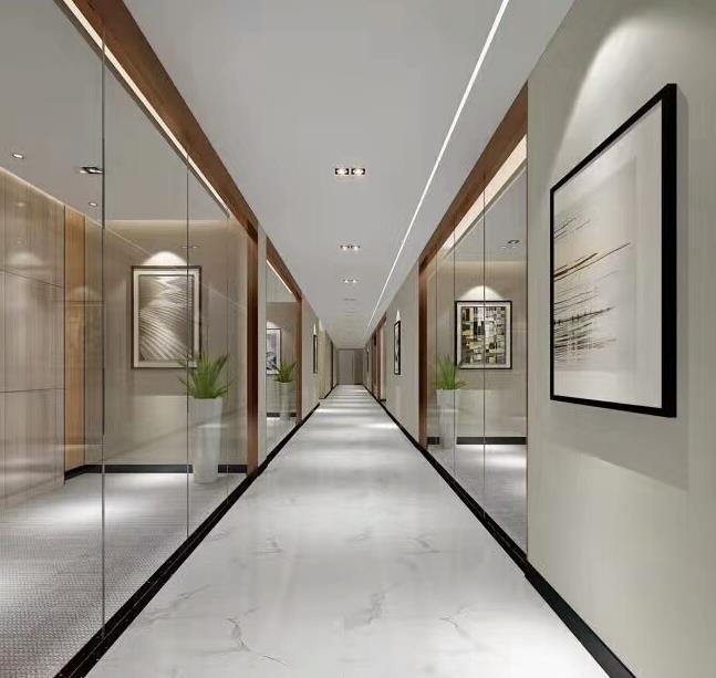 辦公樓裝修使用玻璃隔斷效果如何？