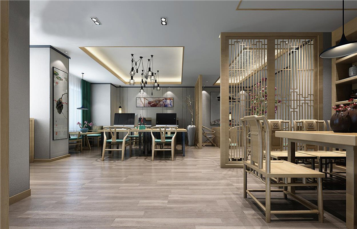 盤點(diǎn)新中式辦公室設(shè)計(jì)案例，感受一下別樣的風(fēng)情魅力！