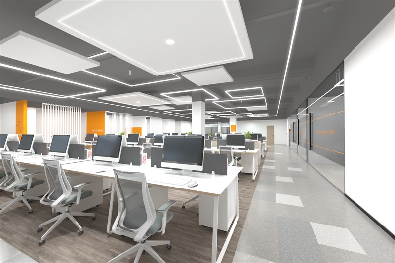 小型辦公室裝修顏色怎么搭配？