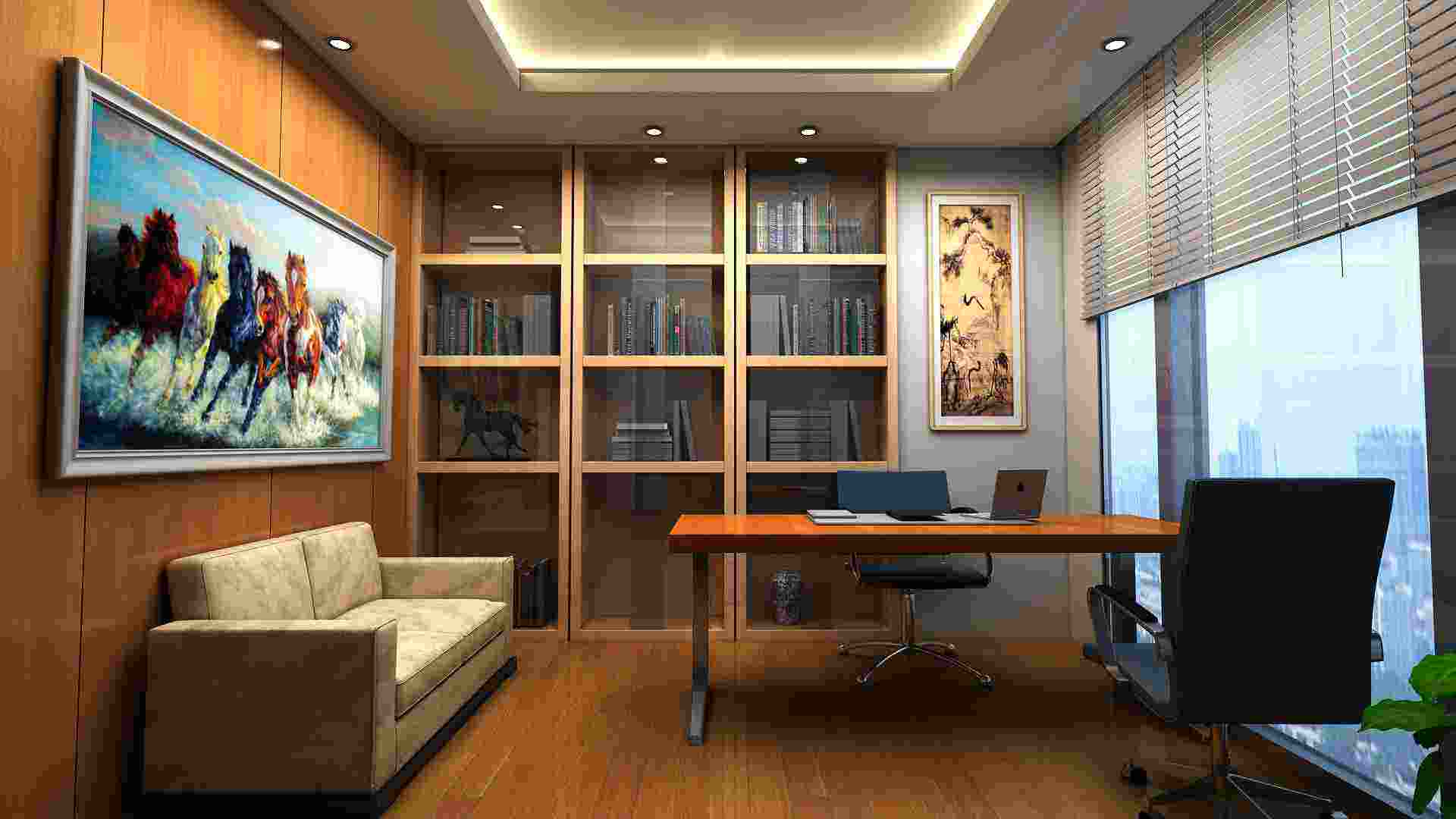 如何設計能讓小辦公室顯得大呢？