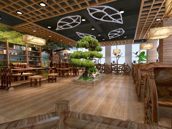 中式辦公室裝修，古樸典雅不過時！